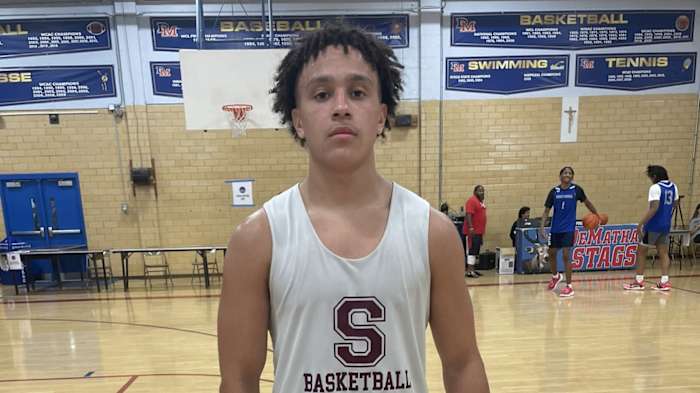 St. Anne's-Belfield (Charlottesville, VA) point guard Chance Mallory.